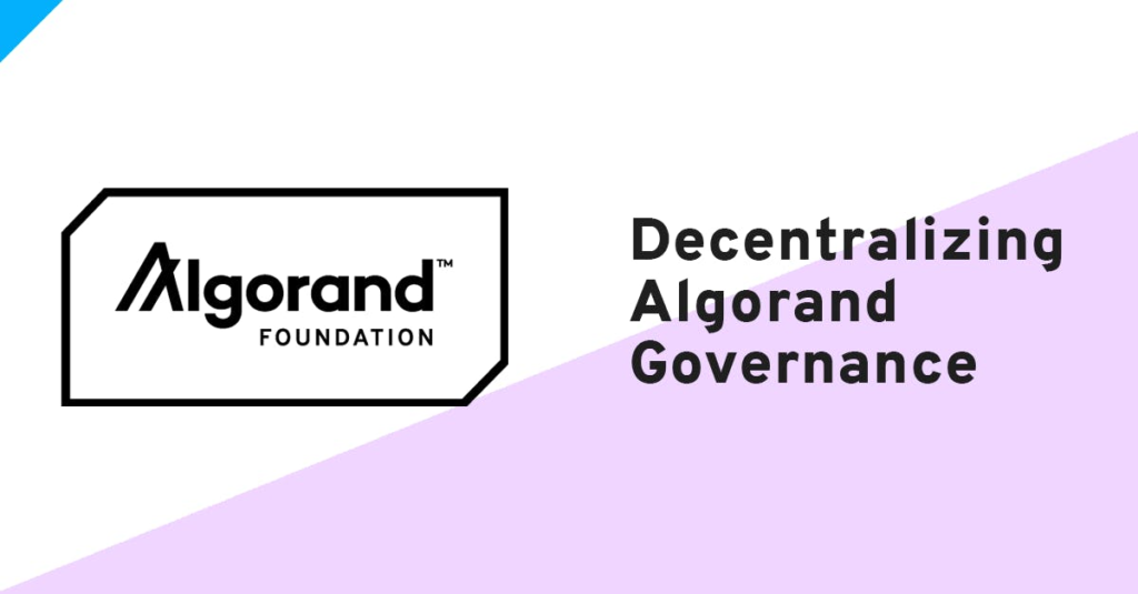 Algorand Governance